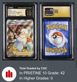2023 POKEMON SWORD & SHIELD CROWN ZENITH #GG64 FULL ART/MELONY CGC PRISTINE 10 - Image 1
