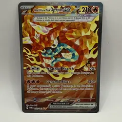 Pokemon TCG Hearthflame Mask Ogerpon ex Sv06: Twilight Masquerade 212/167 SIR LP - Image 1