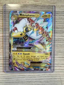 M Ampharos EX Ultra Rare XY - Ancient Origins 28/98 Pokemon - Image 2
