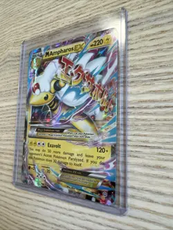 M Ampharos EX Ultra Rare XY - Ancient Origins 28/98 Pokemon - Image 3