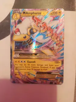 Graded PSA 9 2015 Pokemon Japan XY - M Ampharos Ex - Bandit Ring 1st Edition - Image 1