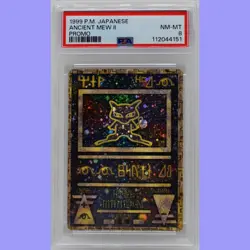 Pokemon Japanese Ancient Mew I Error, Ancient Mew II & 2000 Promo PSA 9 Mint - Image 5