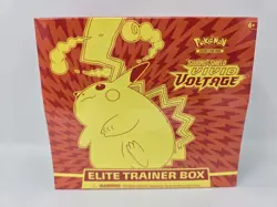 Pokemon TCG Sword & Shield Vivid Voltage Elite Trainer Box ETB (Plastic Tear) 820650807688 - Image 1
