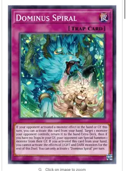 Yugioh Dominus Spiral DOOD-EN079 1st Edition Secret Rare NM Presale - Image 2