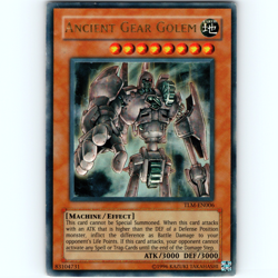 Yugioh Ancient Gear Golem TLM-EN006 Unlimited Ultra Rare Holo - MP 💎 - Image 1