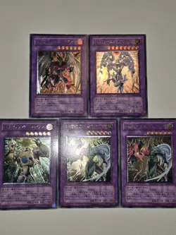 Yugioh Ultimate Rare Elemental Hero Japanese Lot - Image 1