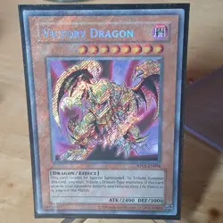 Yugioh Victory Dragon RP02-EN098 Secret Rare 2025 Print NM - Image 1