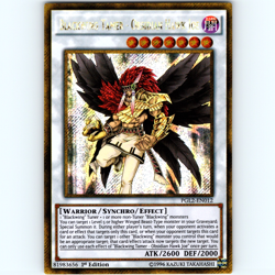 Yugioh Blackwing Tamer - Obsidian Hawk Joe PGL2-EN012 1st Gold Secret - NM 💎 - Image 1