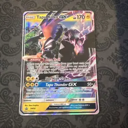 Tapu Koko GX SM50 Sun & Moon Black Star Promo Holo Pokemon Card - Image 1