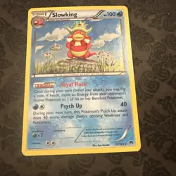 Slowking 21/122 Holo Rare XY - BREAKpoint Pokemon Card - Image 1