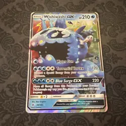 Pokemon Card | Wishiwashi GX 38/145 | 2017 SM - Guardians Rising - Image 1
