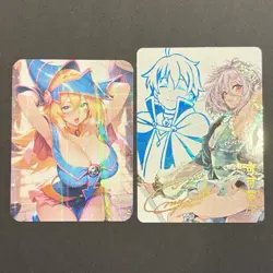 Custom Dark / Black Magician Girl • Goddess Story / Yu-Gi-Oh! Photo Card (Anime) - Image 3