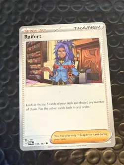 Pokemon Raifort 161/167 Near Mint NM Non Holo Card - Image 1