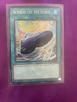 YU-GI-OH X Nike Promo Card Winds Of Victory Air Max Muscle 95 Spell Card presale - Image 1