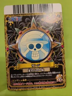 NM Sanji Strawhat One Piece OnePy Berry Match C204-W Bandai Tcg Ccg Japan Anime - Image 2