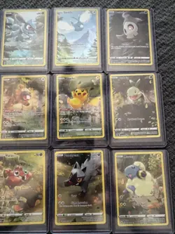 Crown Zenith Galarian Gallery 9 Card Set - Pikachu GG30 GG26-GG34 Pokemon Cards - Image 1