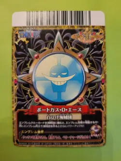 Mp Ace Whitebeard One Piece OnePy Berry Match Promo Pb-005-W Bandai Tcg Ccg JP - Image 2