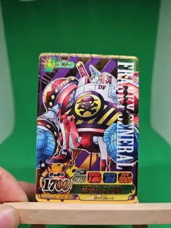 LP Franky IC-S08 Promo Gold Foil ONE PIECE ONEPY Berry Match Bandai Ccg Tcg JP - Image 1