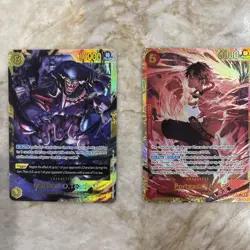OP16-119 SEC Marshall D. Teach & Ace OP16-118 One Piece TCG The time for battle - Image 4