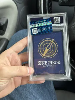 2024 One Piece OP08 EN Treasure Rare #109 Monkey D. Luffy PSA 9 MINT - Image 3