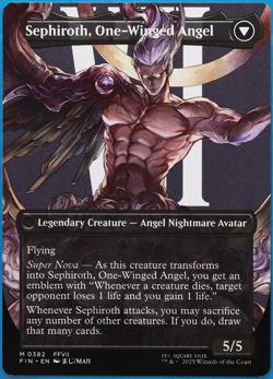 Sephiroth, Fabled SOLDIER (Borderless Character 382) MINT CARD (503006) ABUGames - Image 2