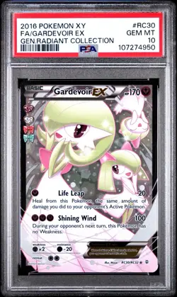Gardevoir EX RC30/RC32 Generations Radiant Collection Psa 10 Eng Low pop 2016 XY - Image 1