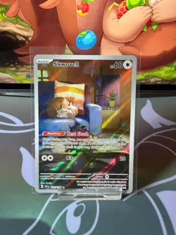 Skwovet - 222/198 - Scarlet Violet Base - Illustration Rare Pokemon NM TCG Card - Image 1