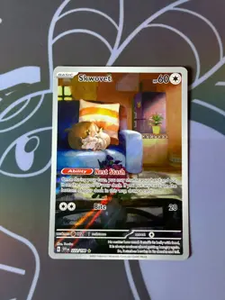 Skwovet - 222/198 - Scarlet Violet Base - Illustration Rare Pokemon NM TCG Card - Image 2