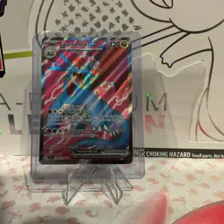 Pokemon TCG Salamence EX Ultra Rare Holo Card 177/159 Sv09: Journey Together - Image 1
