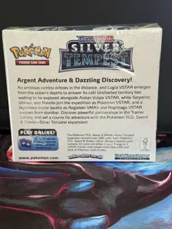 Pokemon TCG Sword & Shield: Silver Tempest Booster Box FACTORY SEALED - Image 3