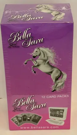 Bella Sara 2nd Series 12 Card Packs 2007 Hidden City Games New Sealed - Image 1