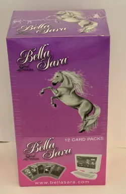 Bella Sara 2nd Series 12 Card Packs 2007 Hidden City Games New Sealed - Image 3