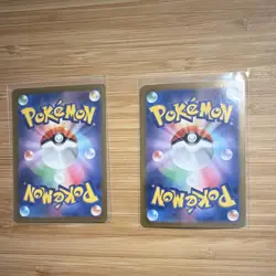 Pokemon TCG Holo Japanese 2-Card Lot Mew ex 076/190 + Pikachu ex 033/106 - Image 4