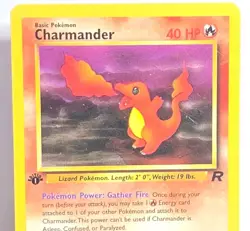 1st Edition Charmander 50/82 Team Rocket Vintage WOTC Pokemon TCG Card LP+ - Image 2