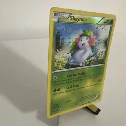 Pokemon Shaymin 10/ 149 Reverse Holo Basic Grass 70 HP Card English - Image 3