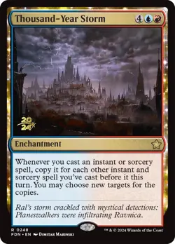 Thousand-Year Storm (FDN) #248 *Foil* (NM) Prerelease Cards MTG - Image 1