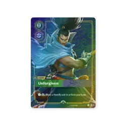 Yasuo - Unforgiven - Riftbound Organized Play Promotional Cards (OPP) - Image 1