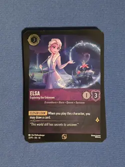 23 Disney Lorcana-Elsa-Exploring the Unknown 22/P3 Promo Cards Yes 23 Of Them - Image 3