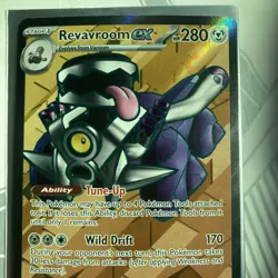 Pokemon Revavroom ex 216/197 English Obsidian Flames Ultra Rare Full Art LP/NM - Image 2