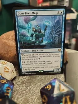 MTG Dour Port-Mage - Regular - Bloomburrow #0047 - Image 1