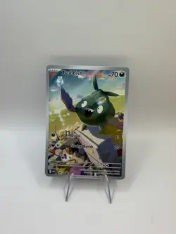 Trubbish 140/086 Illustration Rare White Flare Pokemon Near Mint - Image 1