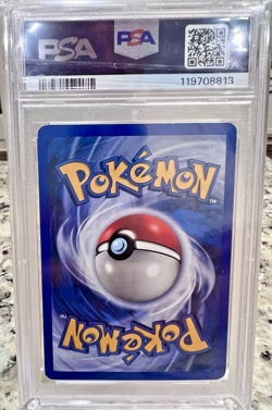 2002 Pokemon Legendary Collection Dark Blastoise Reverse Holo #4/110 PSA 6 - Image 2