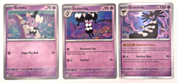 Pokemon TCG White Flare Gothita Gothorita Gothitelle Complete Evolution Line - Image 1