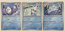 Vanillite 027/086 + Vanillish 028/086 + Vanilluxe 029/086 Pokemon TCG - Image 1