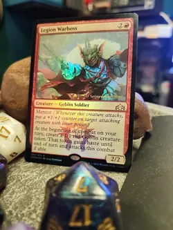 MTG Legion Warboss - Foil art - Ravnica Remastered #109/259 - Image 2