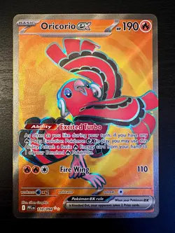 Pokemon - Oricorio ex Ultra Rare - 110/094 - Phantasmal Flames - NM Raw - UR - Image 1