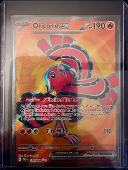 Pokemon - Oricorio ex Ultra Rare - 110/094 - Phantasmal Flames - NM Raw - UR - Image 3