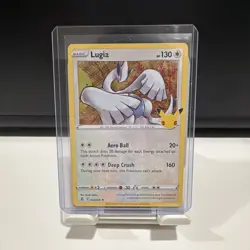 PTCG Lugia 022/025 Celebrations Holo Rare HP 130 EN 2021 - Image 1