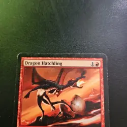 MTG Magic the Gathering Dragon Hatchling (128/260) Magic 2013 LP TCG CCG - Image 2