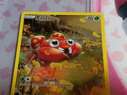 Paras 2023 Pokemon TCG Crown Zenith GG32/GG70 Galarian Gallery Holo Full Art NM - Image 2